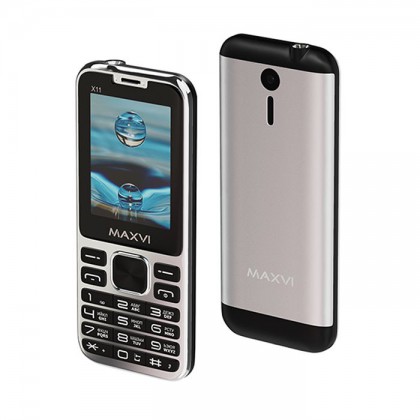 Maxvi X11 Metallic Silver