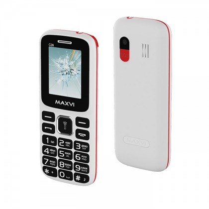 Maxvi C26 White-Red