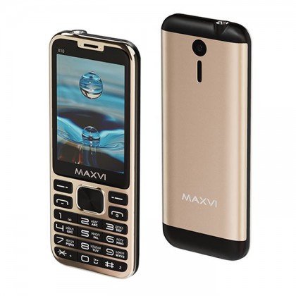 Maxvi X10 Metallic Gold