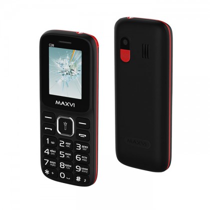 Maxvi C26 Black-Red