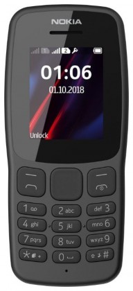 Nokia 106 DS (2018) Grey