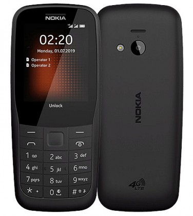 Nokia 220 DS 4G (2019) Black