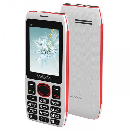 Maxvi C17 White/Red