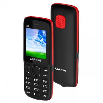 Maxvi C22 Black/Red